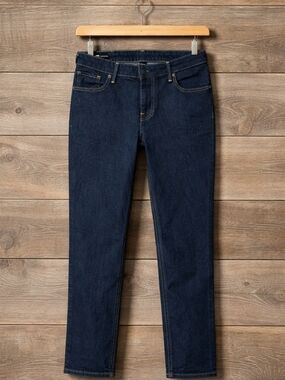 True Religion Jennie Curvy High Rise Skinny Jeans Dark Wash Size 29